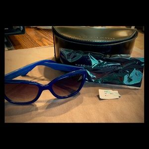 Blue Marc Jacobs cat eye Sunglasses